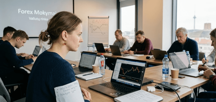 Forex mokymai: Visapusiškas gidas į valiutų rinkos sėkmę – nuo pagrindų iki profesionalių strategijų