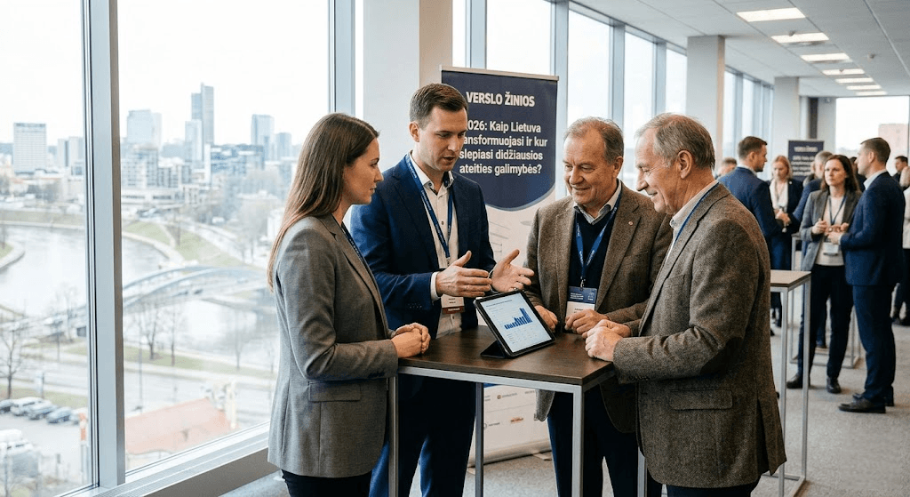 Verslo žinios 2026: Kaip Lietuva transformuojasi ir kur slepiasi didžiausios ateities galimybės?