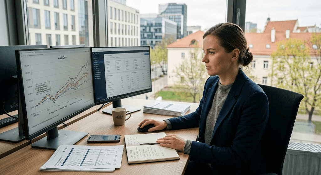 Investavimas į fondus: Išsamus vadovas, kaip sėkmingai auginti kapitalą 2026 metais