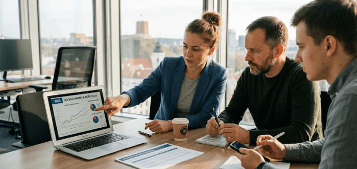 ROI Investavimas: Išsamus Gidas, Kaip Maksimaliai Padidinti Jūsų Grąžą ir Suvaldyti Rizikas