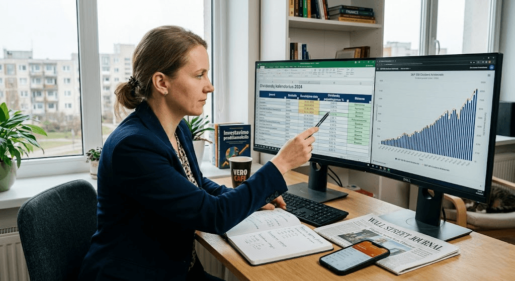 Dividendų kalendorius: Išsamus gidas, kaip sėkmingai planuoti investicijas ir kurti pasyvias pajamas