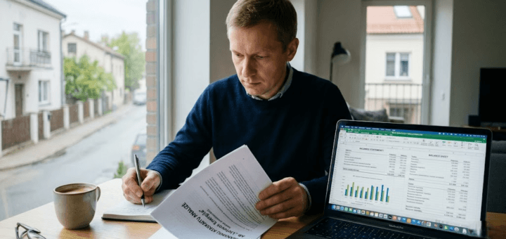 Finansinių ataskaitų analizė: Visapusiškas gidas investuotojui, kaip suprasti įmonių rezultatus