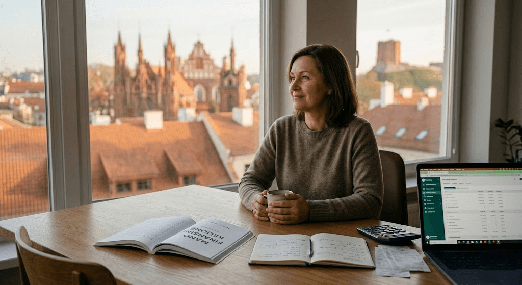 Finansinės laisvės link: Nuoseklus gidas į gyvenimą be piniginių rūpesčių