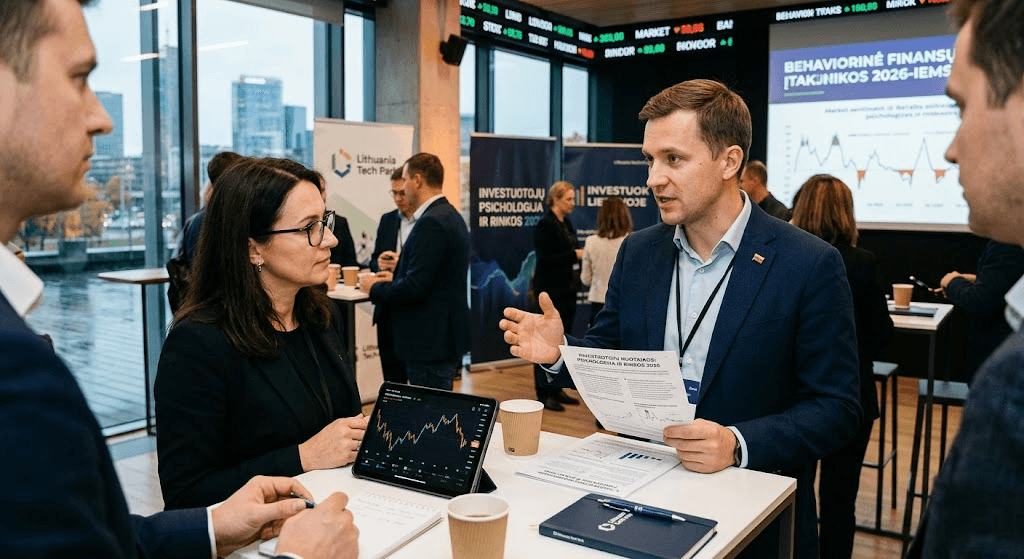 Investuotojų nuotaikos: kaip psichologija valdo rinkas ir ko tikėtis 2026-aisiais?