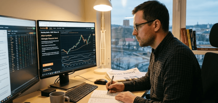 Aktyvus investavimas: Menas aplenkti rinką ir strategijos siekiant finansinės laisvės