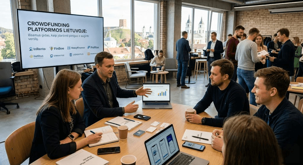 Crowdfunding platformos Lietuvoje: Išsamus gidas, kaip įdarbinti pinigus ir auginti verslą