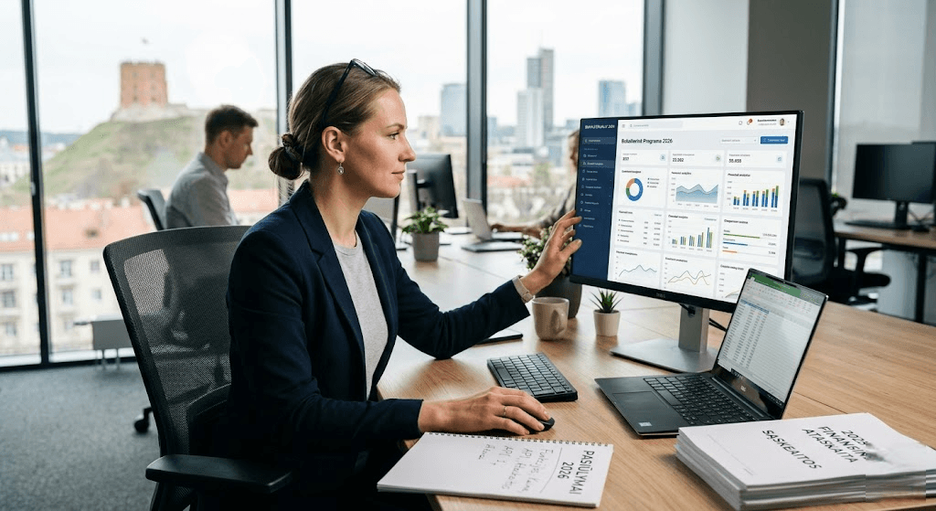 Buhalterinės programos: Kaip išsirinkti tinkamiausią įrankį jūsų verslo sėkmei 2026 metais? Buhalterinės programos: Kaip išsirinkti tinkamiausią įrankį jūsų verslo sėkmei 2026 metais?