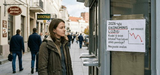 2026-ųjų ekonominis lūžis: Kodėl ši krizė kitokia ir kaip Lietuvai išlikti paviršiuje?