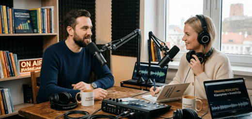 Finansų Podcastai: Išsamus Gidas, Kaip Paversti Klausymąsi Investicija į Savo Ateitį