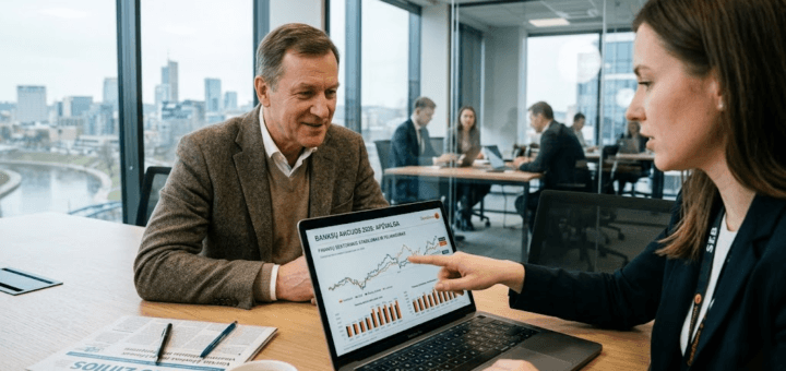 Bankų akcijos: Išsamus gidas investuotojams 2026 m. – Kaip uždirbti iš finansų sektoriaus stabilumo?