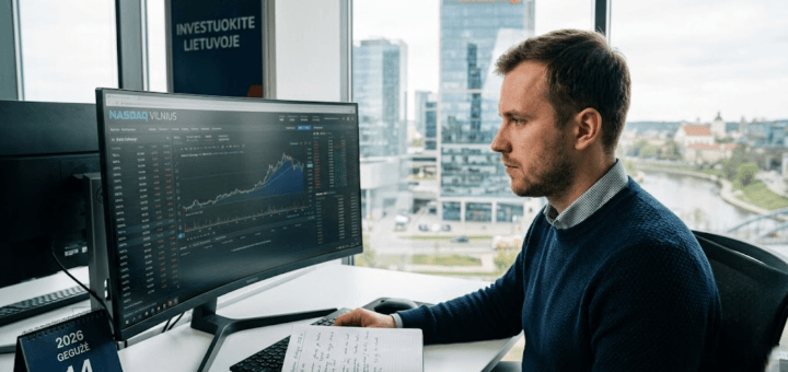 Investavimas į Lietuvos akcijų rinką 2026 m.: Išsamus vadovas į Nasdaq Vilnius galimybes