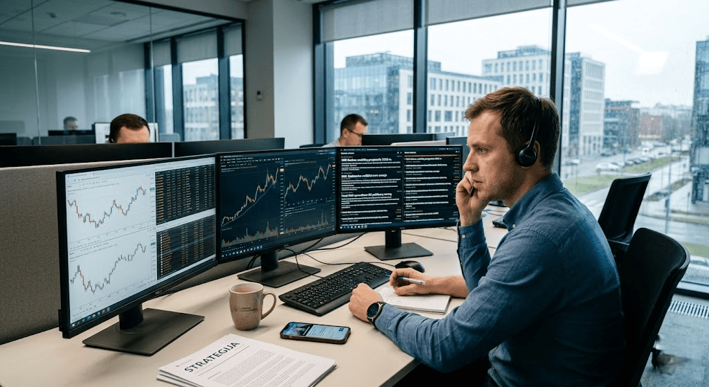 Prekyba pagal naujienas: Išsamus strategijų, rizikos ir sėkmės vadovas 2026 m. investuotojams Prekyba pagal naujienas: Išsamus strategijų, rizikos ir sėkmės vadovas 2026 m. investuotojams