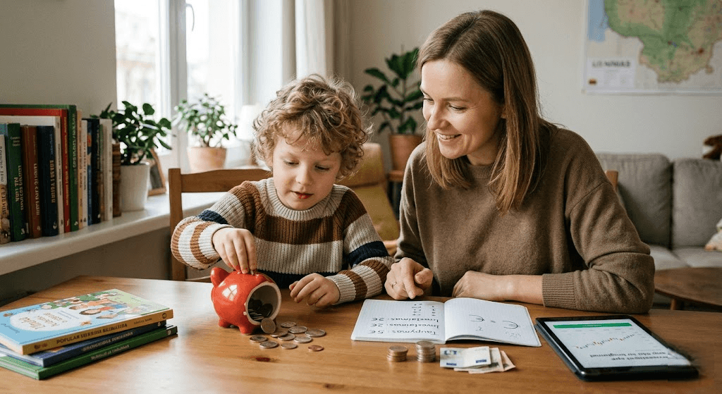 Investavimas vaikams: Išsamus gidas, kaip sukurti tvirtą finansinį pagrindą jūsų atžalai Investavimas vaikams: Išsamus gidas, kaip sukurti tvirtą finansinį pagrindą jūsų atžalai