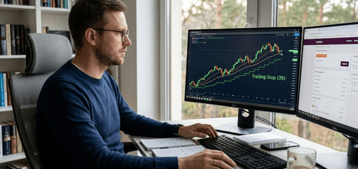 Trailing Stop: Išsamus gidas, kaip užfiksuoti pelną ir apsaugoti savo investicijas