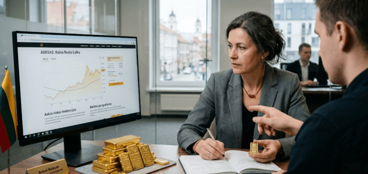Aukso kaina: Visapusiškas gidas apie investavimą, rinkos tendencijas ir ateities perspektyvas