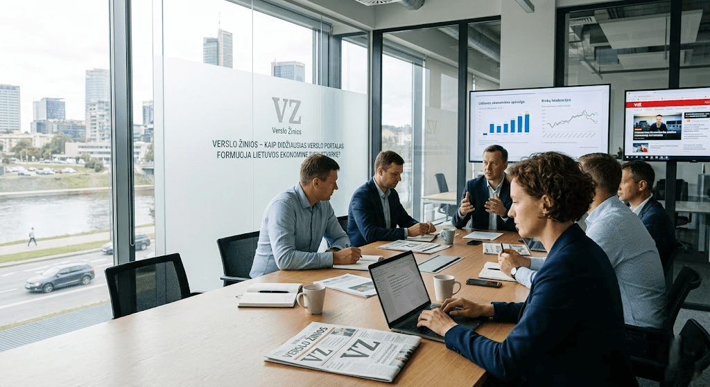 Verslo žinios (vz.lt) – kaip didžiausias verslo portalas formuoja Lietuvos ekonominę dienotvarkę?