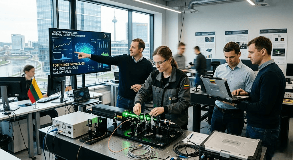 Lietuvos ekonomika 2026-aisiais: Nuo atsparumo iššūkiams iki aukštųjų technologijų lyderystės
