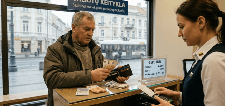 Valiutų keitimas: Išsamus gidas, kaip sutaupyti ir išvengti paslėptų mokesčių