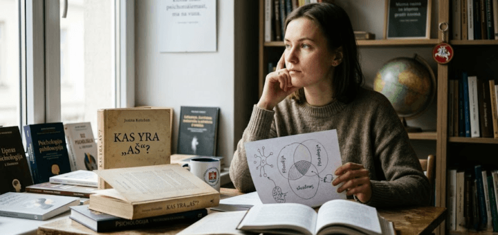 Kas yra „Aš“? Kelionė per Filosofiją, Psichologiją ir Mūsų Smegenų Paslaptis