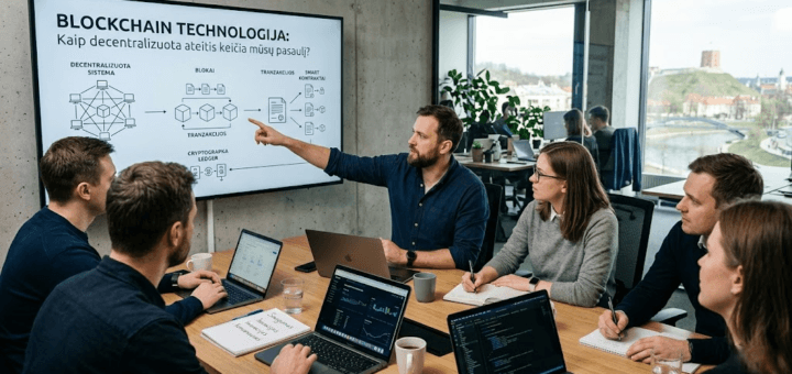 Blockchain technologija: kaip decentralizuota ateitis keičia mūsų pasaulį?
