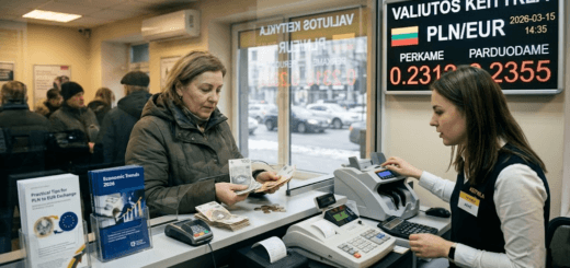 Lenkijos zlotas į eurus: Išsamus gidas apie valiutos keitimą, ekonomines tendencijas ir praktinius patarimus 2026 metais
