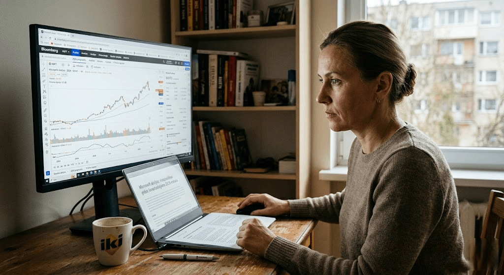 Microsoft akcijos: visapusiškas gidas investuotojams 2026 metais Microsoft akcijos: visapusiškas gidas investuotojams 2026 metais
