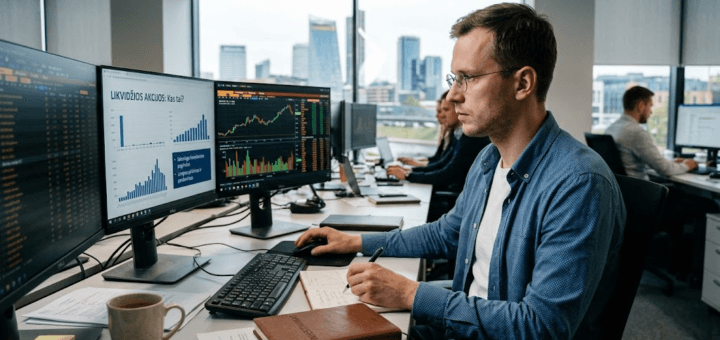Kas yra likvidžios akcijos ir kodėl jos yra sėkmingo investavimo pagrindas?