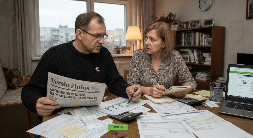 Ekonomikos krizė: kaip atpažinti grėsmes ir apsaugoti savo turtą