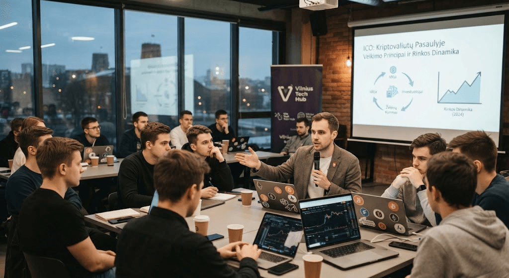 ICO Kriptovaliutų Pasaulyje: Veikimo Principai ir Rinkos Dinamika ICO Kriptovaliutų Pasaulyje: Veikimo Principai ir Rinkos Dinamika